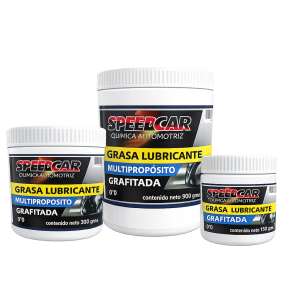 Grasa lubricante multipropósito grafitada para mantenimiento automotriz